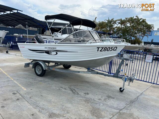 USED 2010 ALLYCRAFT CREWMATE WITH MERCURY 50HP FOR SALE