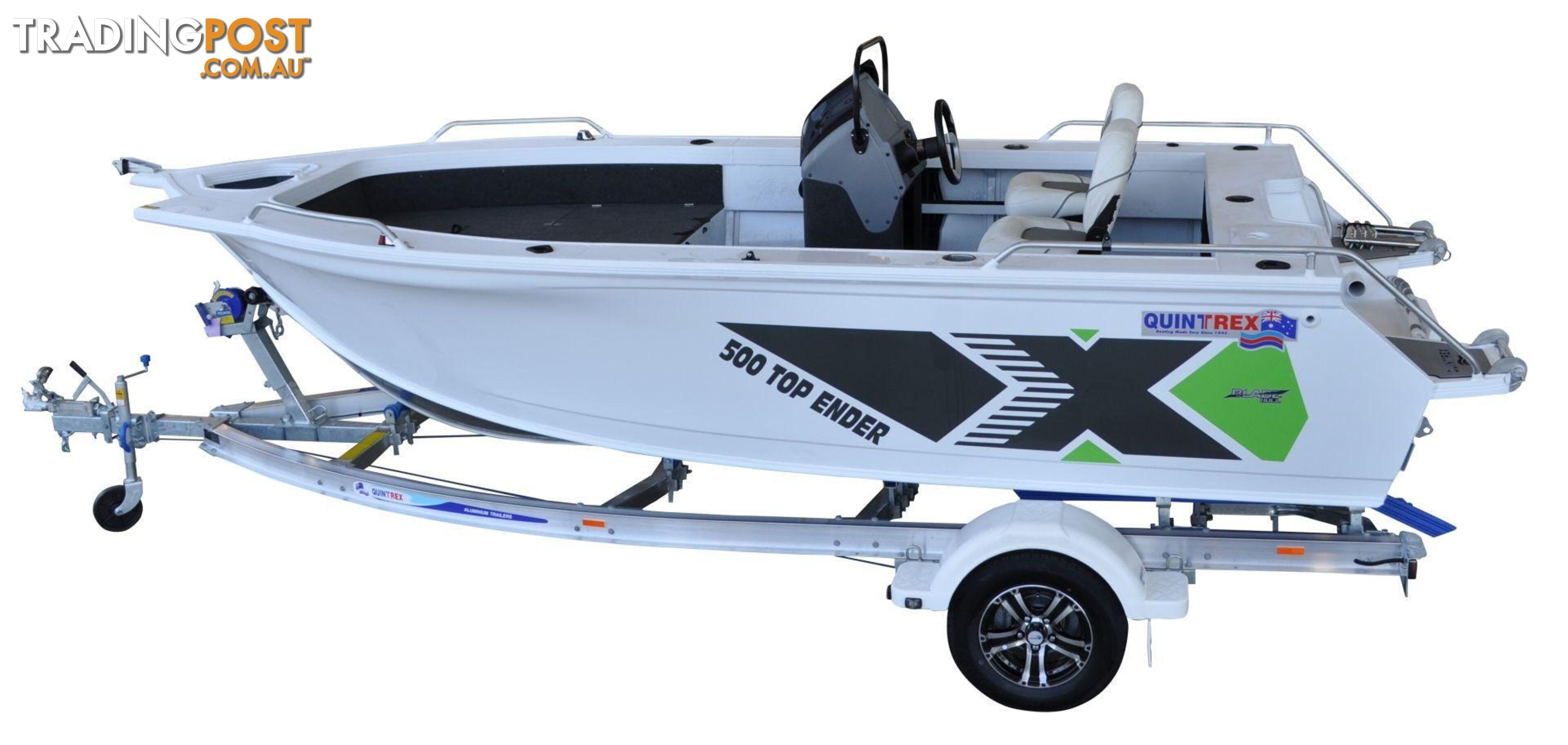 Quintrex 520 Top Ender + Yamaha F115hp 4-Stroke - Pack 3 for sale online prices