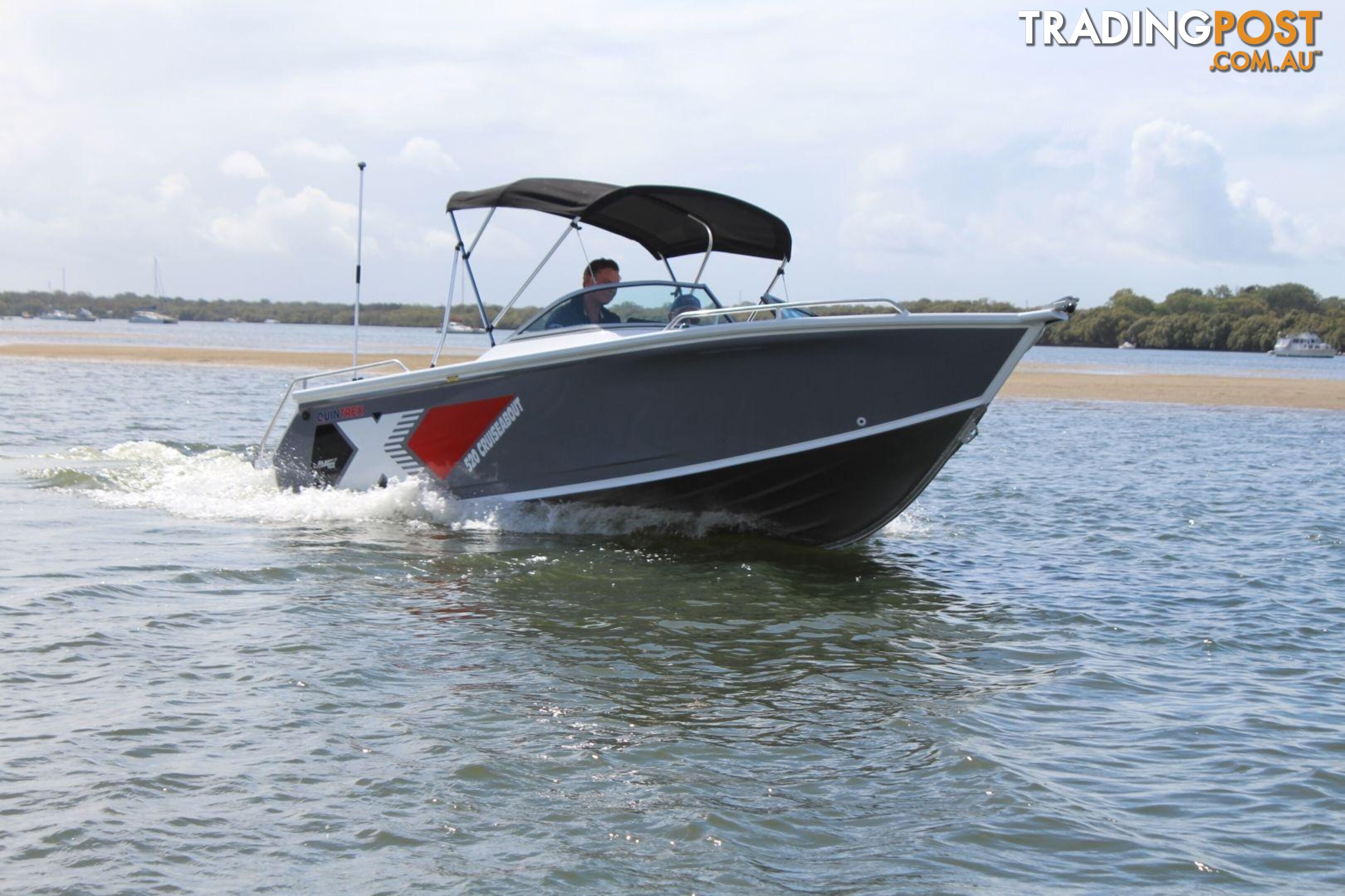 Quintrex 520 Cuiseabout + Yamaha F90hp 4-Stroke - Pack 1 for sale online prices