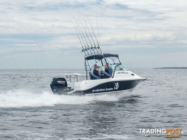 2024 EVOLUTION 500 CUDDY WITH 75HP YAMAHA FOURSTROKE FOR SALE