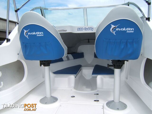 2024 EVOLUTION 500 CUDDY WITH 75HP YAMAHA FOURSTROKE FOR SALE