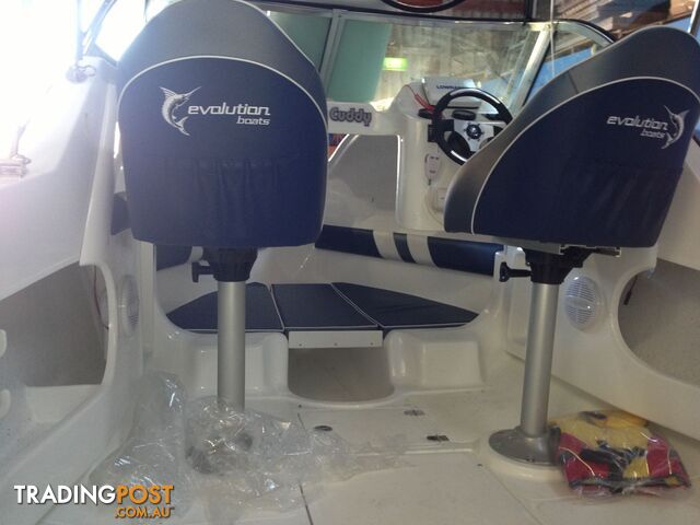 2024 EVOLUTION 500 CUDDY WITH 75HP YAMAHA FOURSTROKE FOR SALE