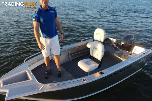 Quintrex 420 Renegade TS(Tiller Steer) + Yamaha F40hp 4-Stroke - Pack 1 for sale online prices