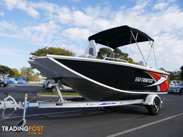 Quintrex 550 Frontier PRO + Yamaha F130hp 4-Stroke - PRO Pack for sale online prices