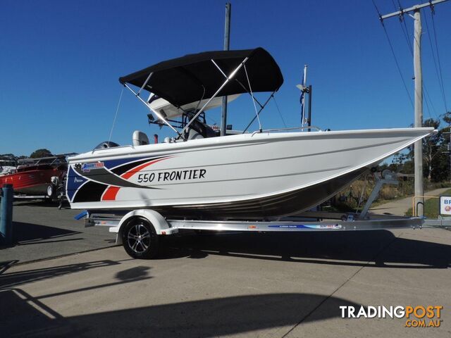 Quintrex 550 Frontier PRO + Yamaha F130hp 4-Stroke - PRO Pack for sale online prices