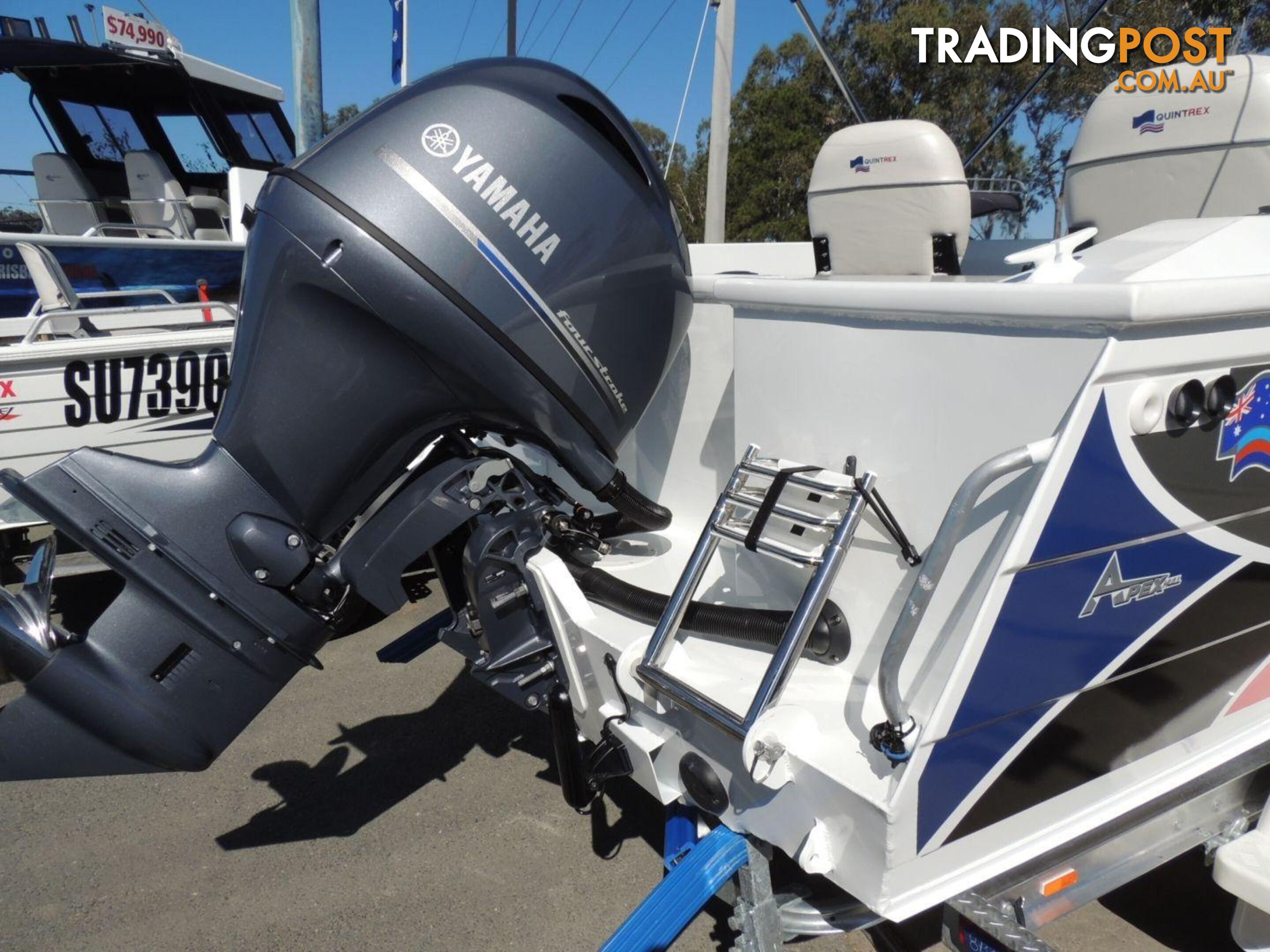 Quintrex 550 Frontier PRO + Yamaha F130hp 4-Stroke - PRO Pack for sale online prices