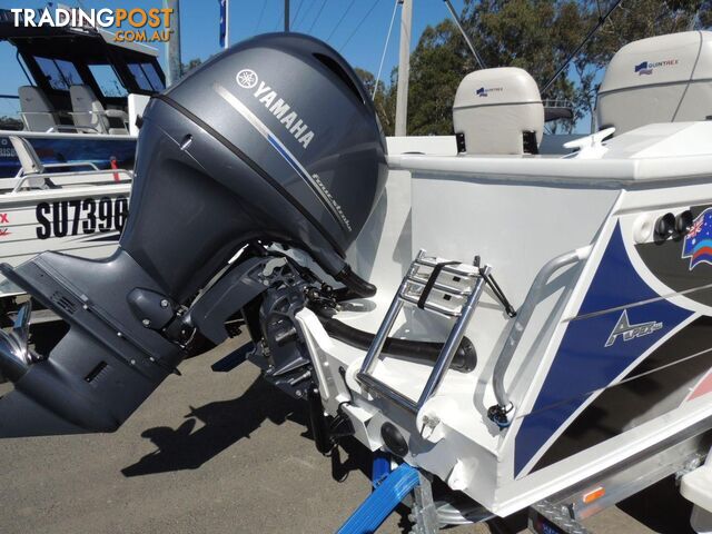 Quintrex 550 Frontier PRO + Yamaha F130hp 4-Stroke - PRO Pack for sale online prices