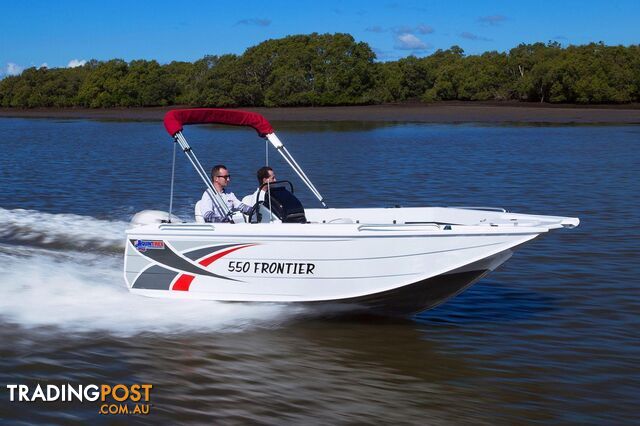 Quintrex 550 Frontier PRO + Yamaha F130hp 4-Stroke - PRO Pack for sale online prices