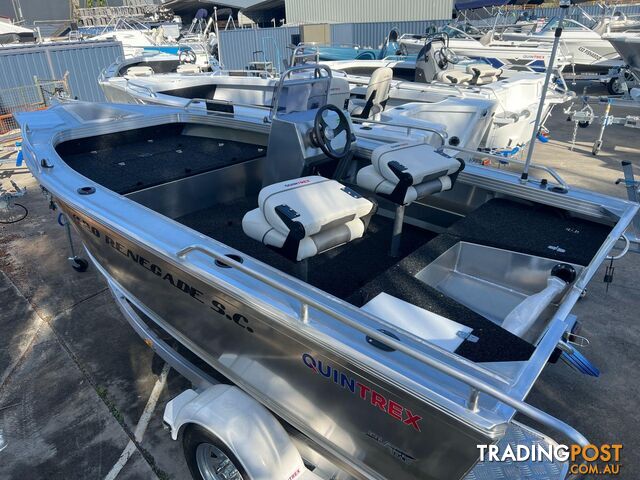 Quintrex 420 Renegade SC + Yamaha F50HP - In Stock Now - photo 3 of 14