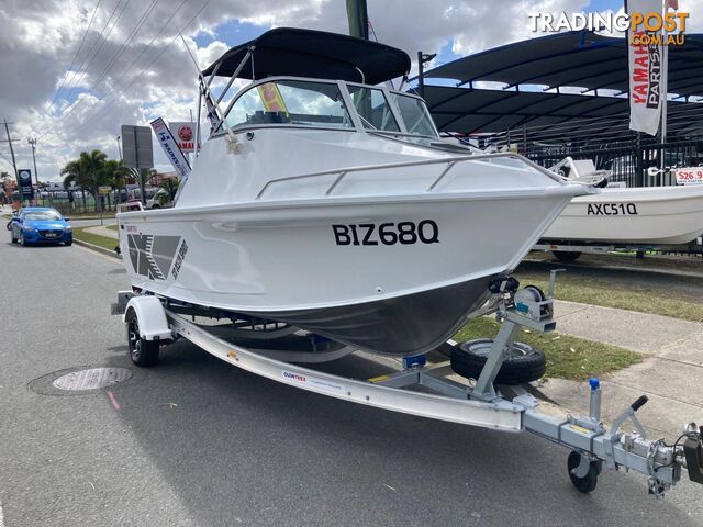 USED 2023 QUINTREX 520 OCEAN SPIRIT WITH YAMAHA 90HP FOURSTROKE FOR SALE
