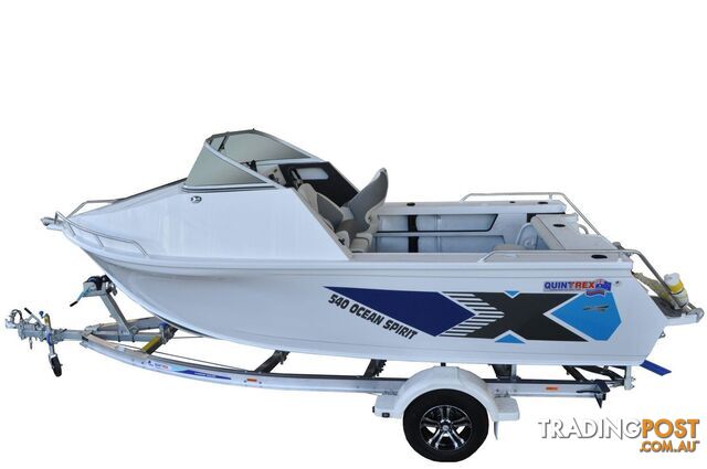 Quintrex 540 Ocean Spirit + Yamaha F115hp 4-Stroke - Pack 2 for sale online prices