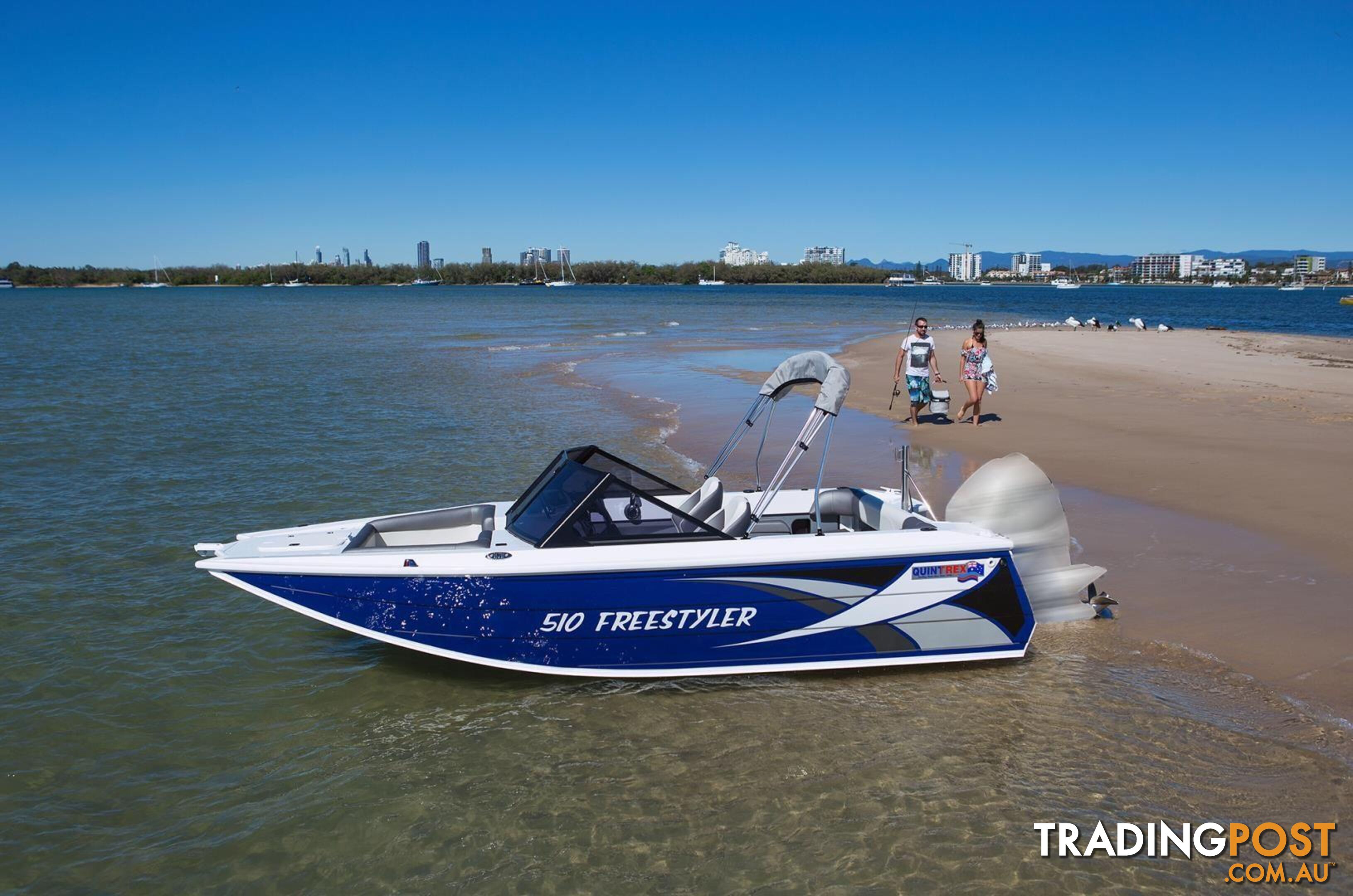 Quintrex 510 Freestyler + Yamaha F115hp 4-Stroke - Pack 3 for sale online prices