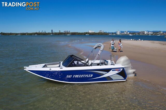 Quintrex 510 Freestyler + Yamaha F115hp 4-Stroke - Pack 3 for sale online prices