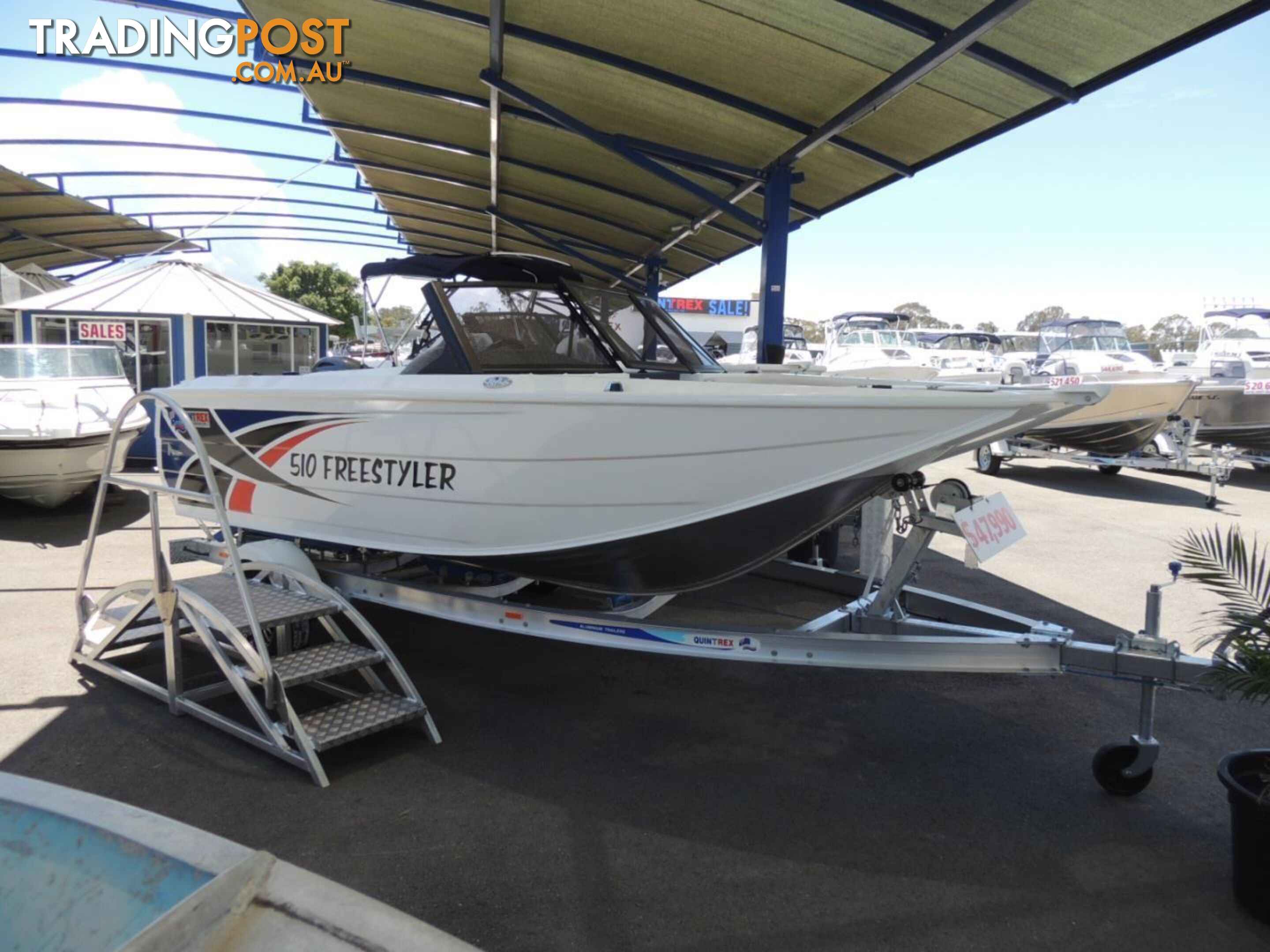 Quintrex 510 Freestyler + Yamaha F115hp 4-Stroke - Pack 3 for sale online prices