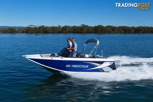 Quintrex 510 Freestyler + Yamaha F115hp 4-Stroke - Pack 3 for sale online prices