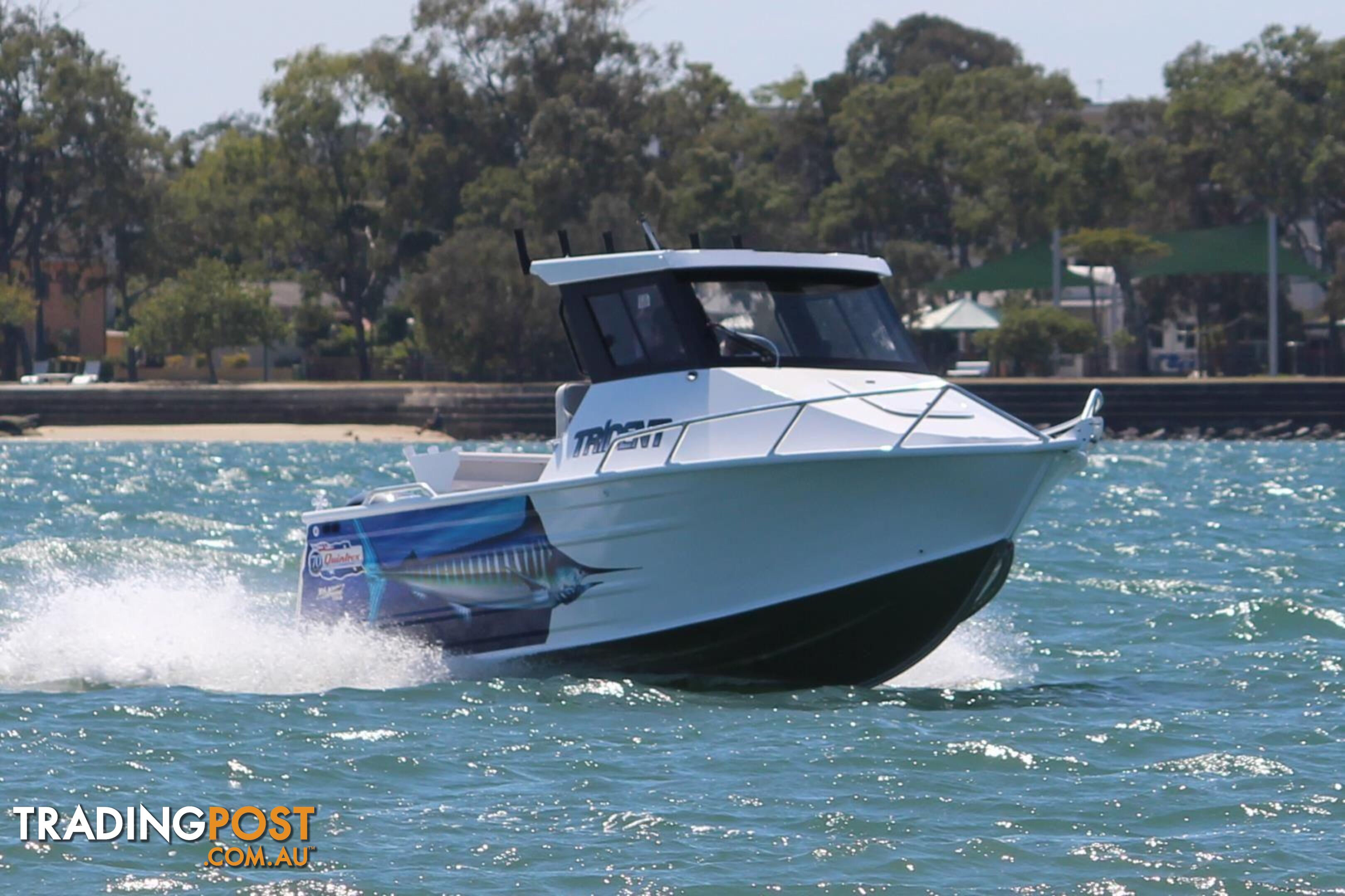 Quintrex 610 Trident Hard Top + Yamaha F175hp 4-Stroke - Pack 3 for sale online prices