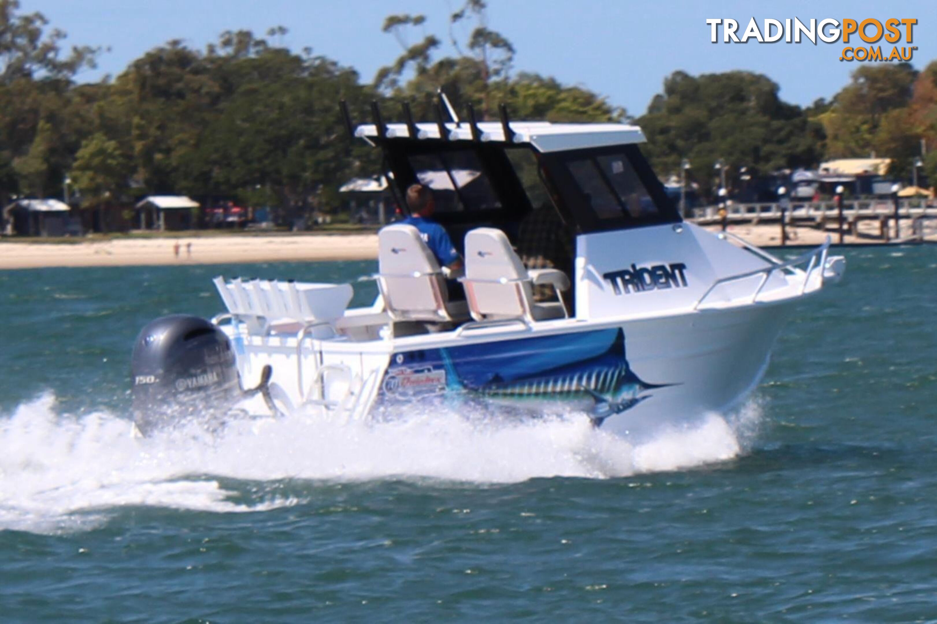 Quintrex 610 Trident Hard Top + Yamaha F175hp 4-Stroke - Pack 3 for sale online prices