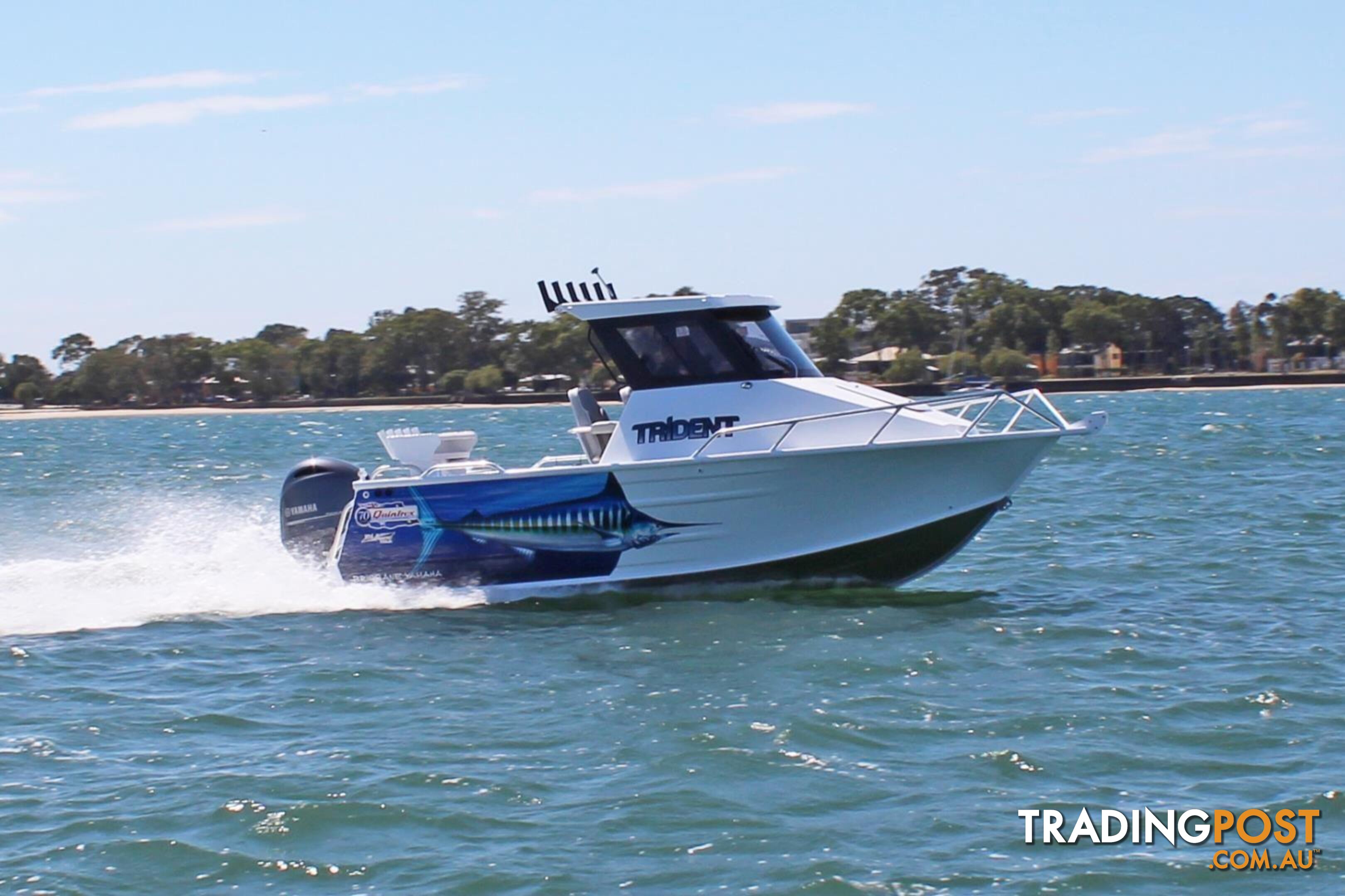 Quintrex 610 Trident Hard Top + Yamaha F175hp 4-Stroke - Pack 3 for sale online prices