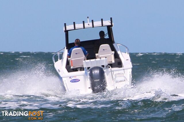 Quintrex 610 Trident Hard Top + Yamaha F175hp 4-Stroke - Pack 3 for sale online prices