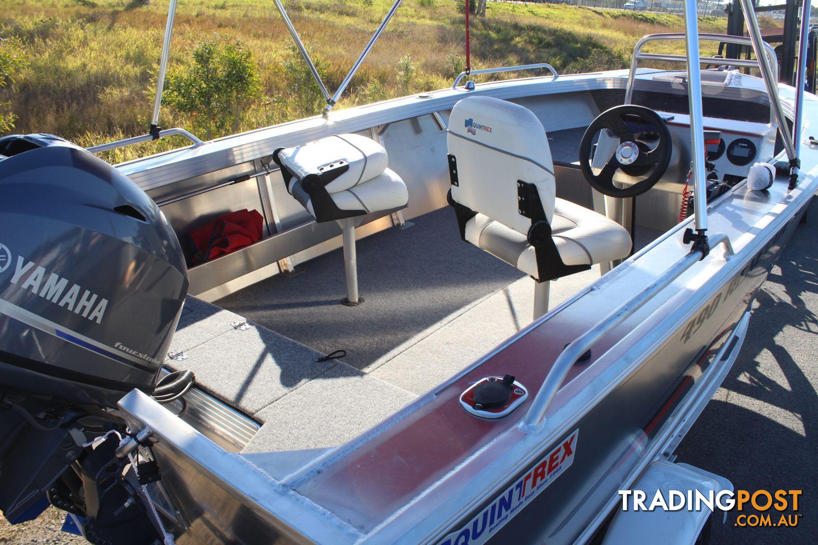 Quintrex 490 Renegade PRO SC(Side Console) + Yamaha F90hp 4-Stroke - PRO Pack for sale online prices