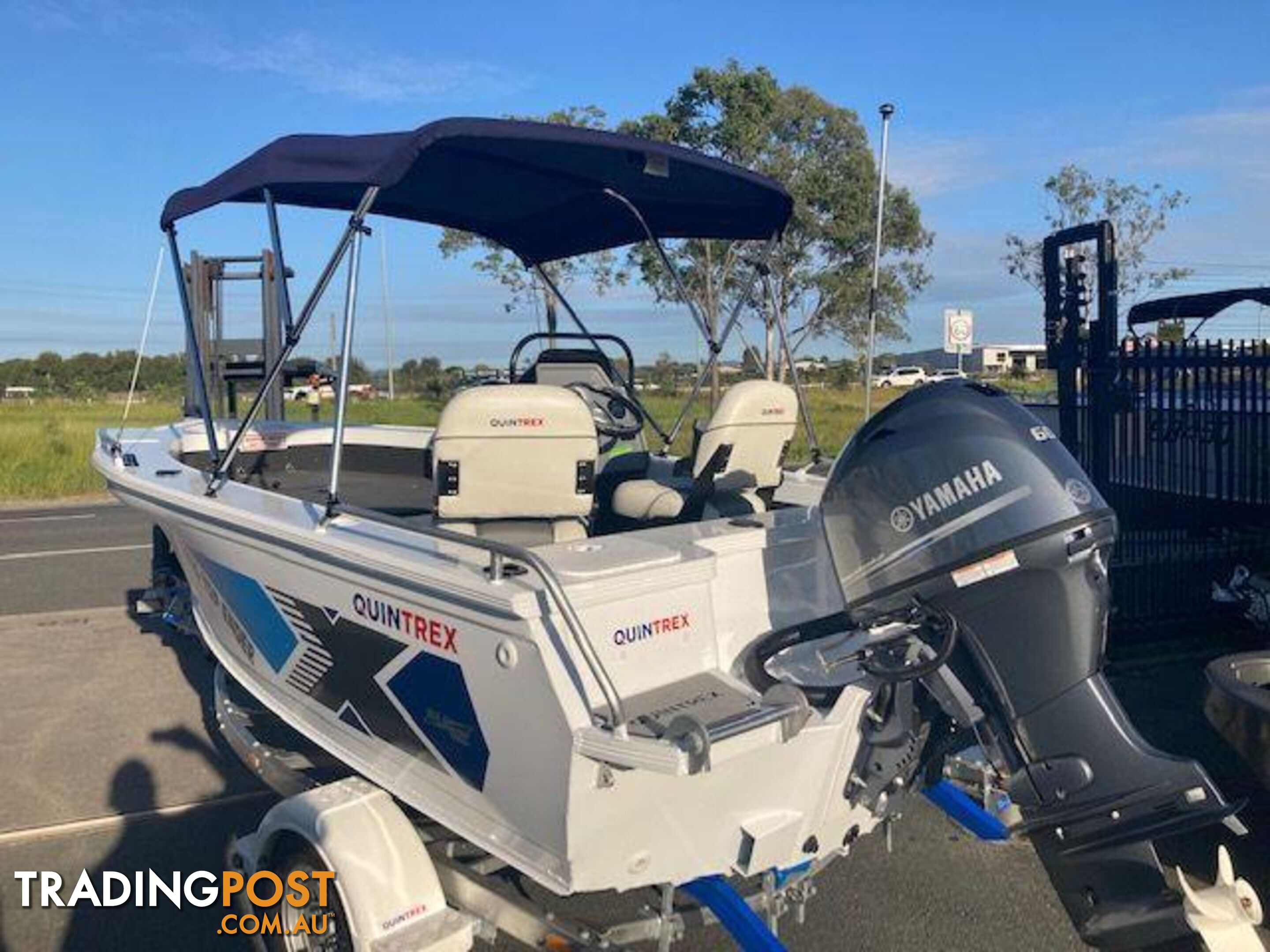 Quintrex 430 Top Ender + F60hp 4-Stroke - Pack 1 for sale online prices