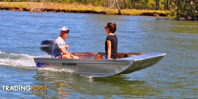 Quintrex 300 Wanderer + Yamaha F6hp 4-Stroke - HULL + MOTOR FOR SALE