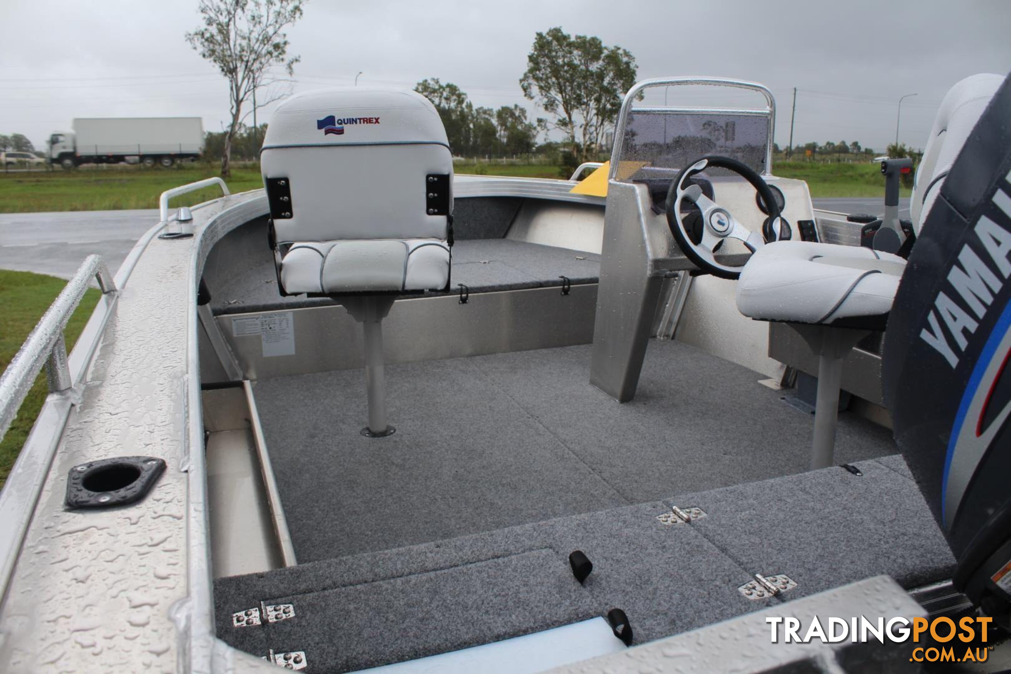 Quintrex 440 Renegade SC(Side Console) + Yamaha F60hp 4-stroke - Pack 1 for sale online prices