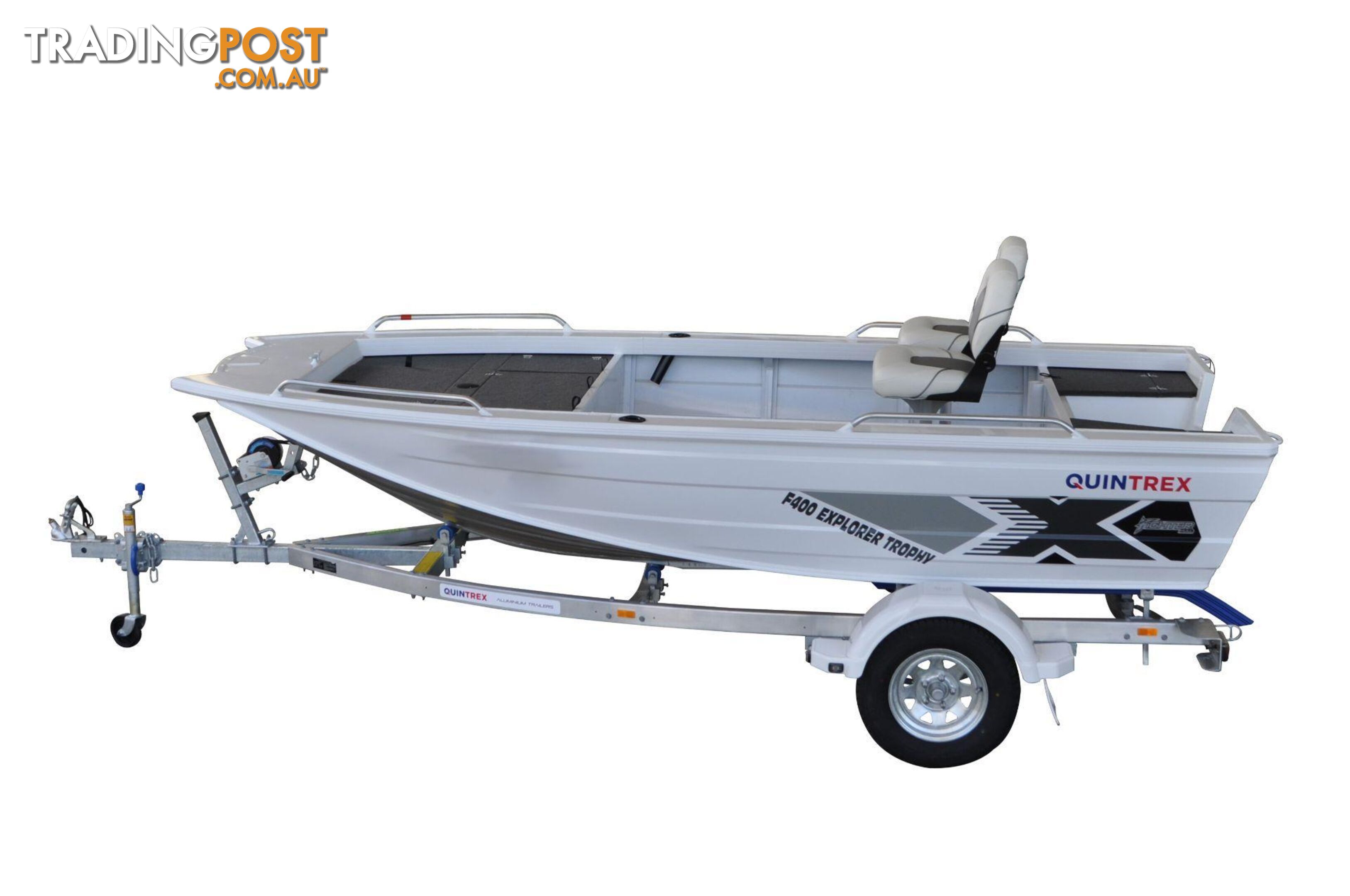 Quintrex F400 Explorer Trophy+ Yamaha F40hp 4-Stroke - Pack 2 for sale online prices