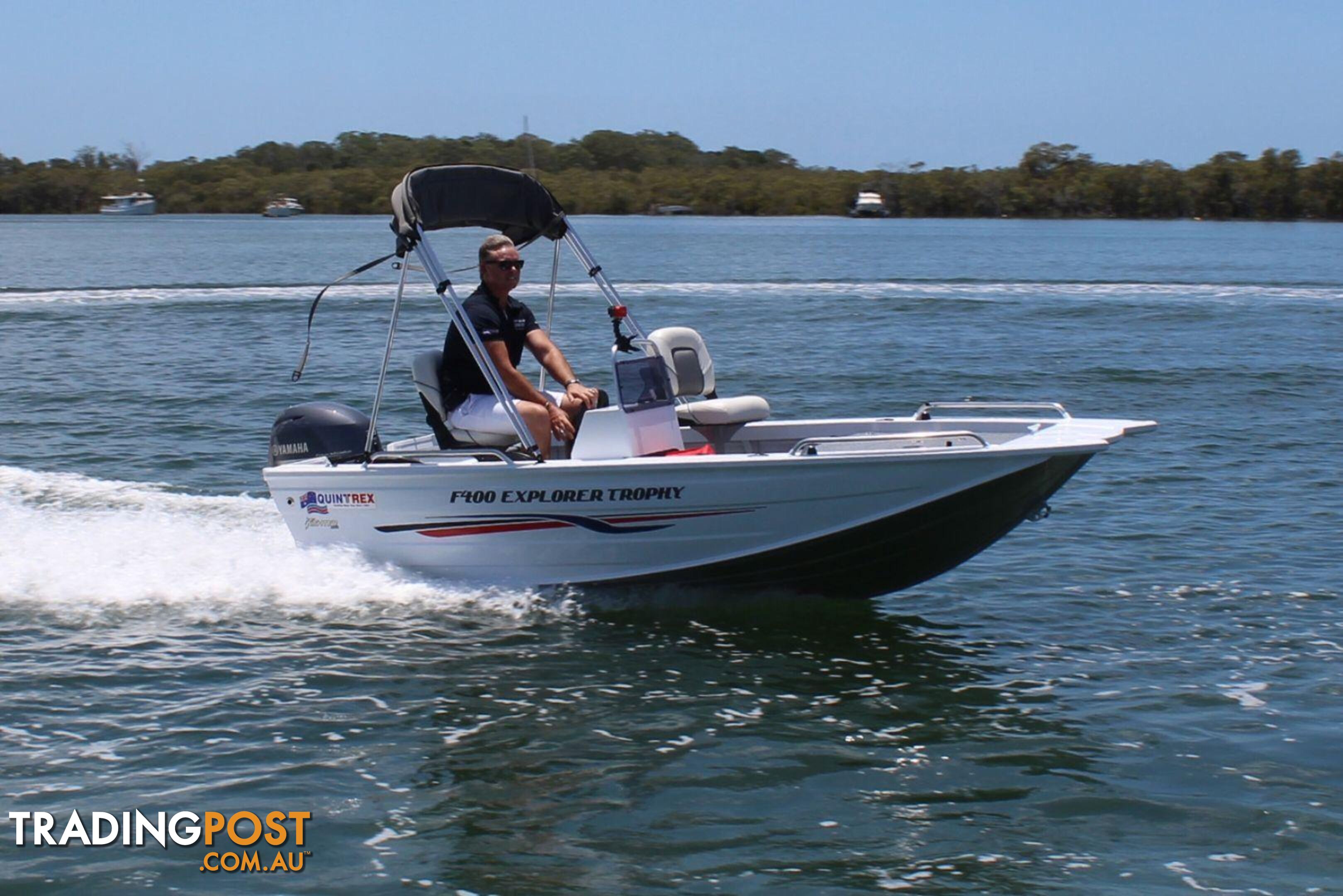 Quintrex F400 Explorer Trophy+ Yamaha F40hp 4-Stroke - Pack 2 for sale online prices