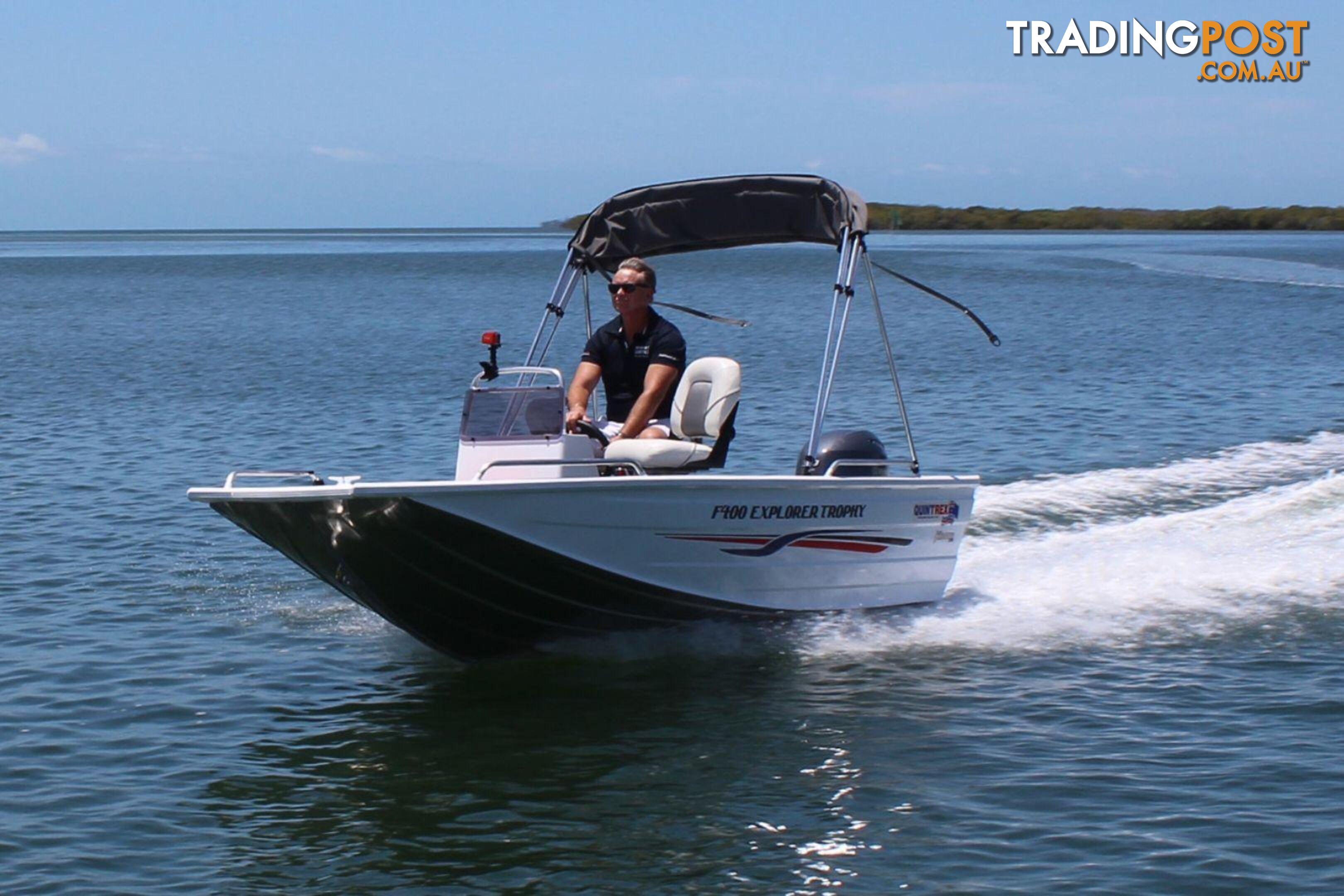 Quintrex F400 Explorer Trophy+ Yamaha F40hp 4-Stroke - Pack 2 for sale online prices