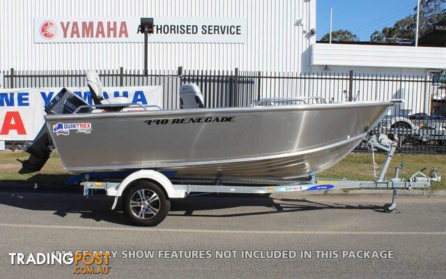 Quintrex 440 Renegade TS + Yamaha F60hp - PACK 2 FOR SALE