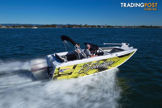 Quintrex 550 Freestyler PRO + Yamaha F130hp 4-Stroke - PRO Pack for sale online prices