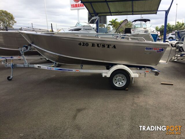 QUINTREX 420 BUSTA WITH YAMAHA 40HP FOURSTROKE FOR SALE