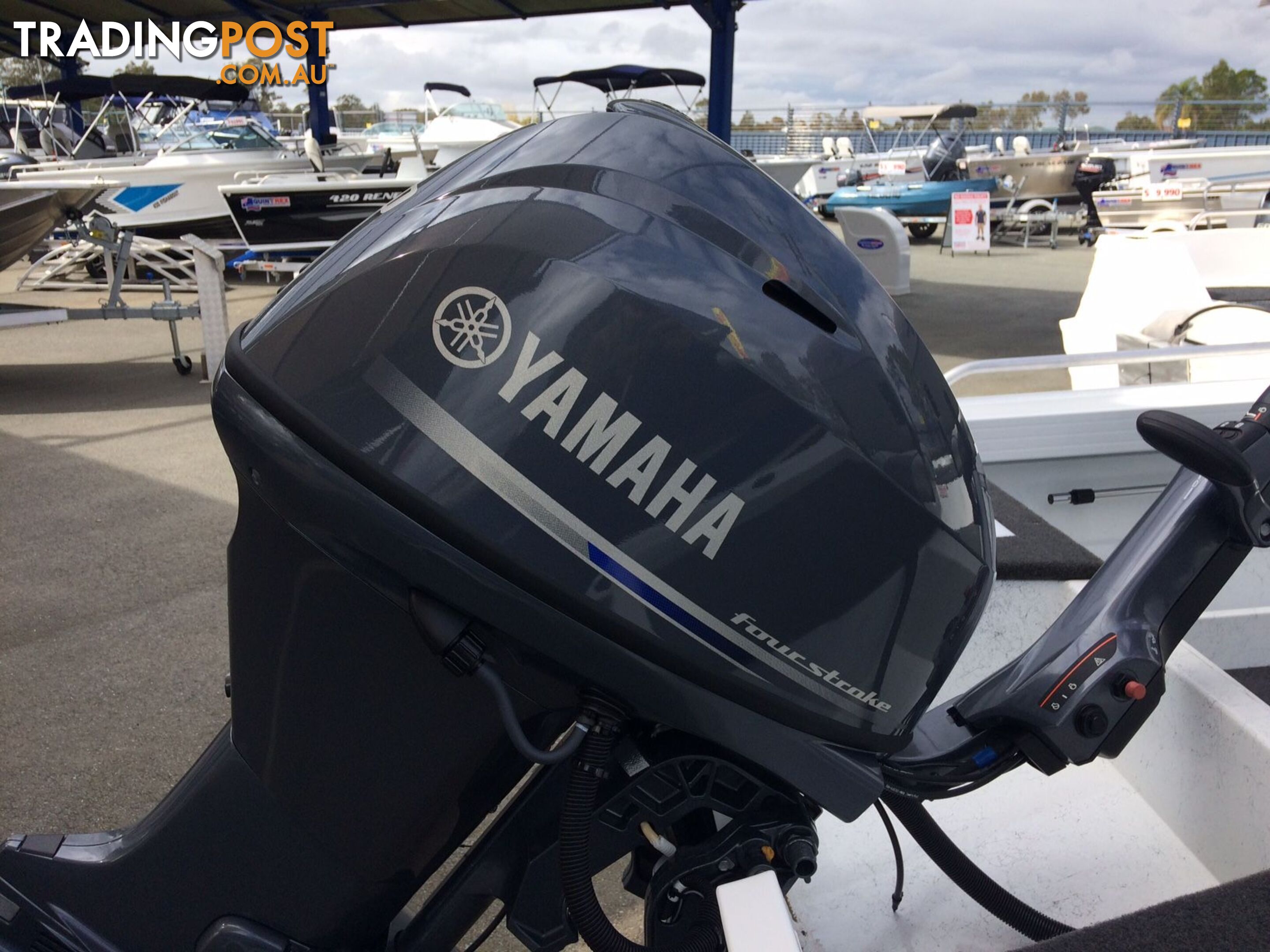 QUINTREX 420 BUSTA WITH YAMAHA 40HP FOURSTROKE FOR SALE