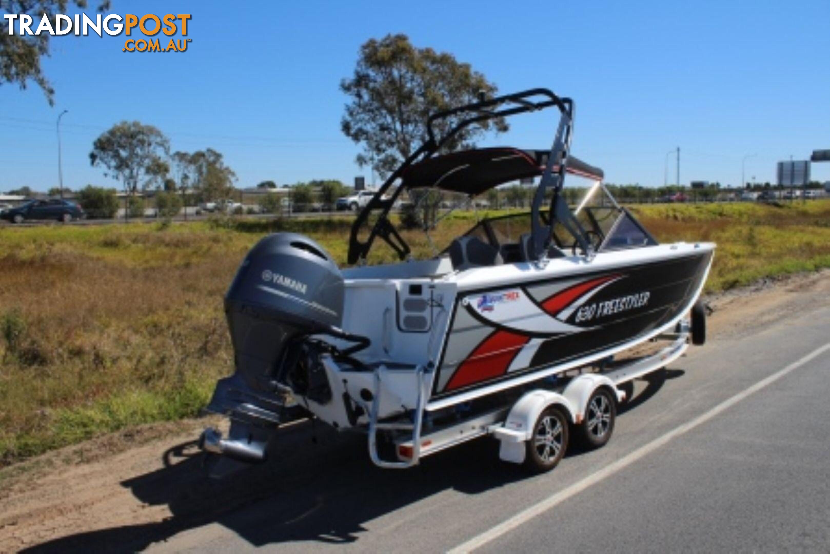 Quintrex 630 Freestyler + Yamaha F200hp 4-Stroke - Wake Tower Pack  for sale online prices