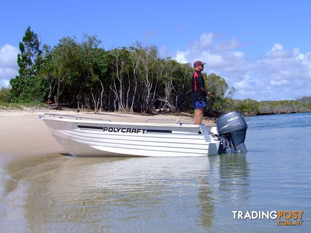 Polycraft 450 Drifter Tiller + Yamaha F60hp 4-Stroke - PACK 1 FOR SALE - photo 2 of 7