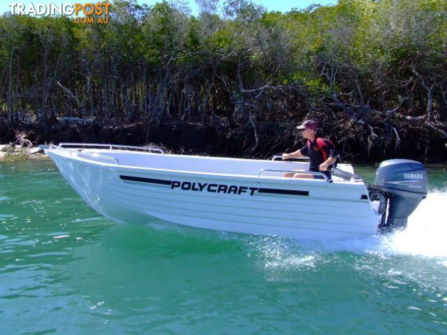 Polycraft 450 Drifter Tiller + Yamaha F60hp 4-Stroke - PACK 1 FOR SALE