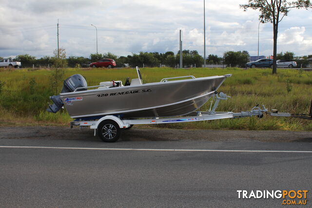 Quintrex 420 Renegade SC(Side Console) + Yamaha F40hp 4-Stoke - Pack 1 for sale online prices