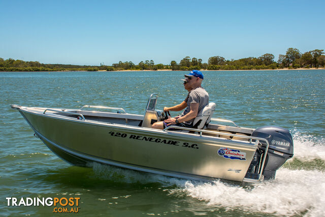 Quintrex 420 Renegade SC(Side Console) + Yamaha F40hp 4-Stoke - Pack 1 for sale online prices