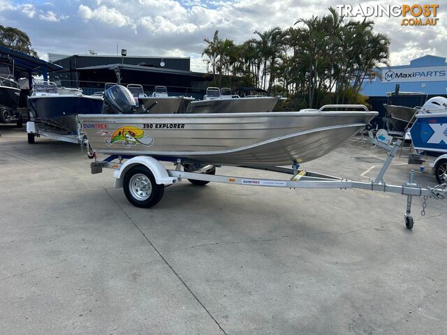 NEW 2026 QUINTREX 390E EXPLORER WITH YAMAHA F25 FOURSTROKE FOR SALE