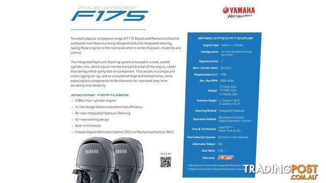 Yellowfin 6200 Centre Cabin + Yamaha F175hp 4-Stroke - PLATINUM PACK FOR SALE - photo 4 of 30