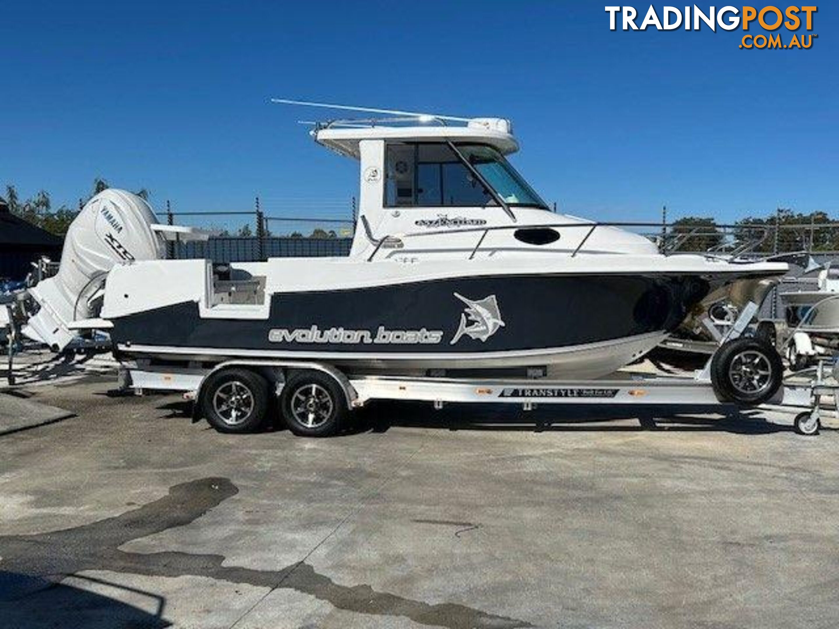 NEW INSTOCK 2024 EVOLUTION  ENCLOSED WITH F350HP YAMAHA FOURSTROKE FOR SALE