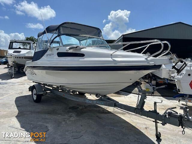 USED 2012 BAYSPORT 545 WITH YAMAHA 80HP FOURSTROKE FOR SALE