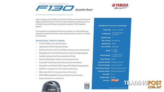 Quintrex Hornet 510 + Yamaha F130hp - PACK 3 FOR SALE - photo 3 of 22