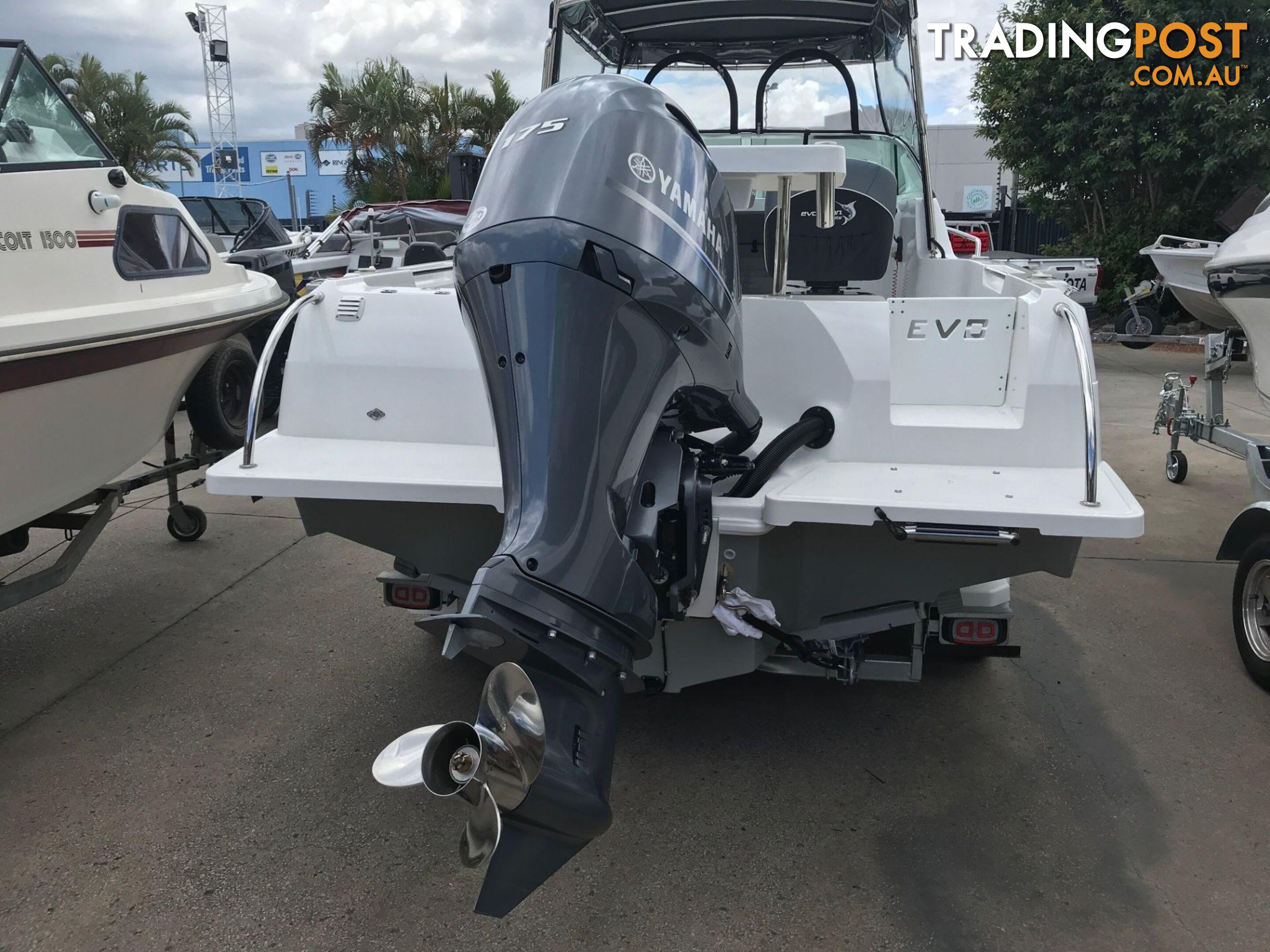 NEW 2024 EVOLUTION 552 PLATINUM FITTED WITH A YAMAHA F150 FOURSTROKE