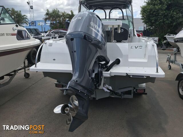 NEW 2024 EVOLUTION 552 PLATINUM FITTED WITH A YAMAHA F150 FOURSTROKE