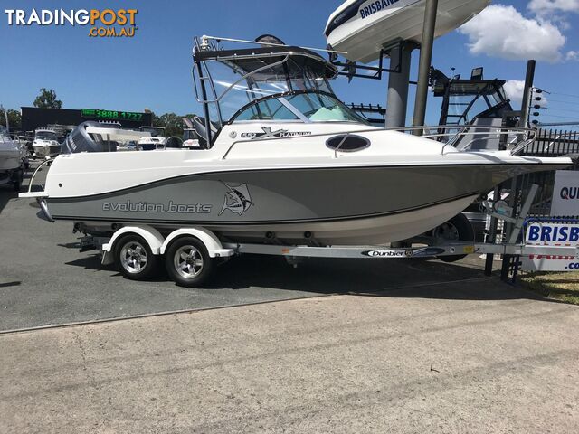 NEW 2024 EVOLUTION 552 PLATINUM FITTED WITH A YAMAHA F150 FOURSTROKE