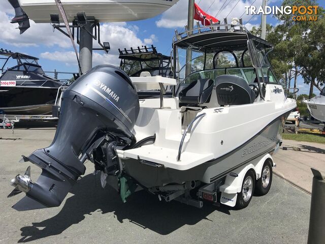 NEW 2024 EVOLUTION 552 PLATINUM FITTED WITH A YAMAHA F150 FOURSTROKE