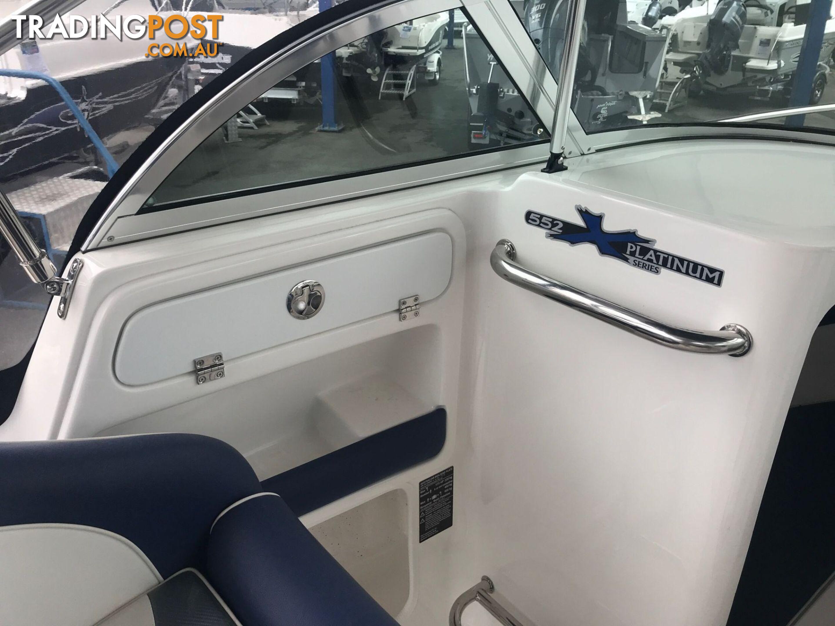 NEW 2024 EVOLUTION 552 PLATINUM FITTED WITH A YAMAHA F150 FOURSTROKE