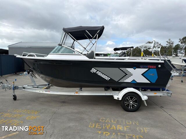 Quintrex 500 Fishabout Pro + Yamaha 90HP - In Stock